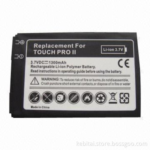 Mobile Phone Battery, Suitable for HTC Pro 2, with 1,700mAh High-capacity